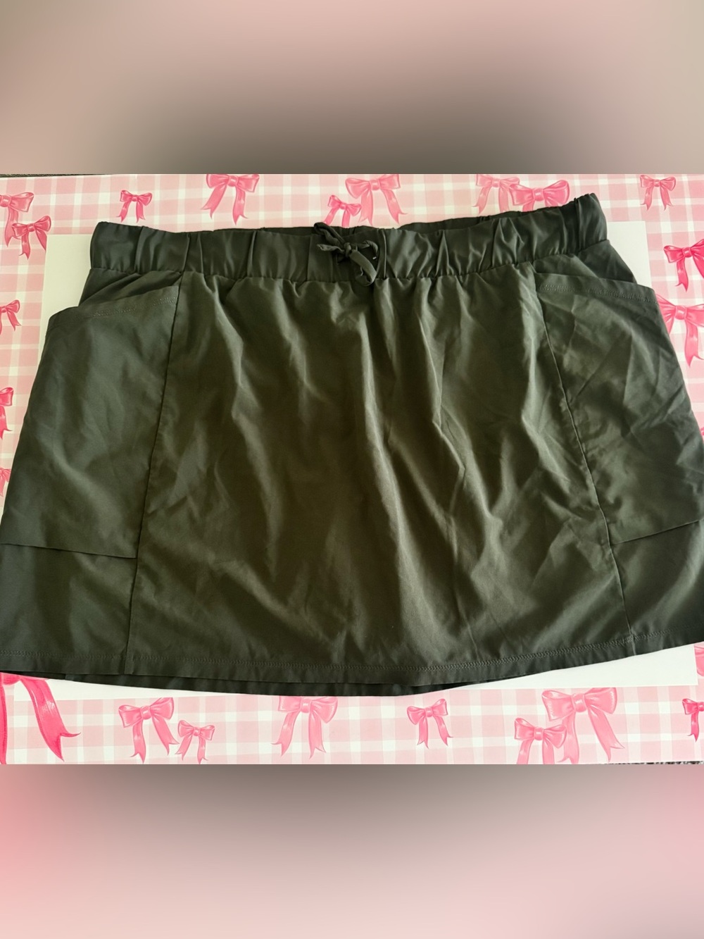 Athletic Skort 1X All in Motion olive green